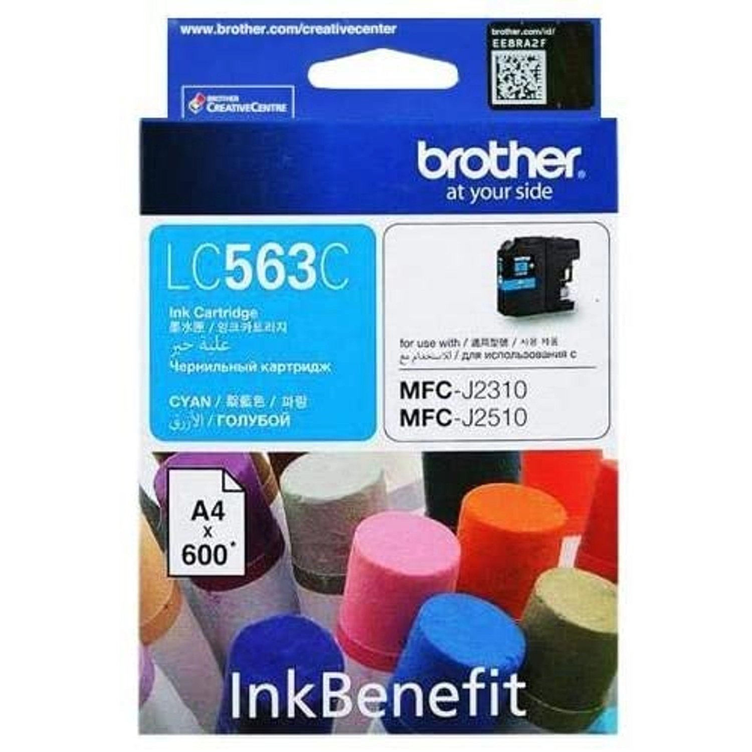 Brother LC563C Standard Yield Cyan