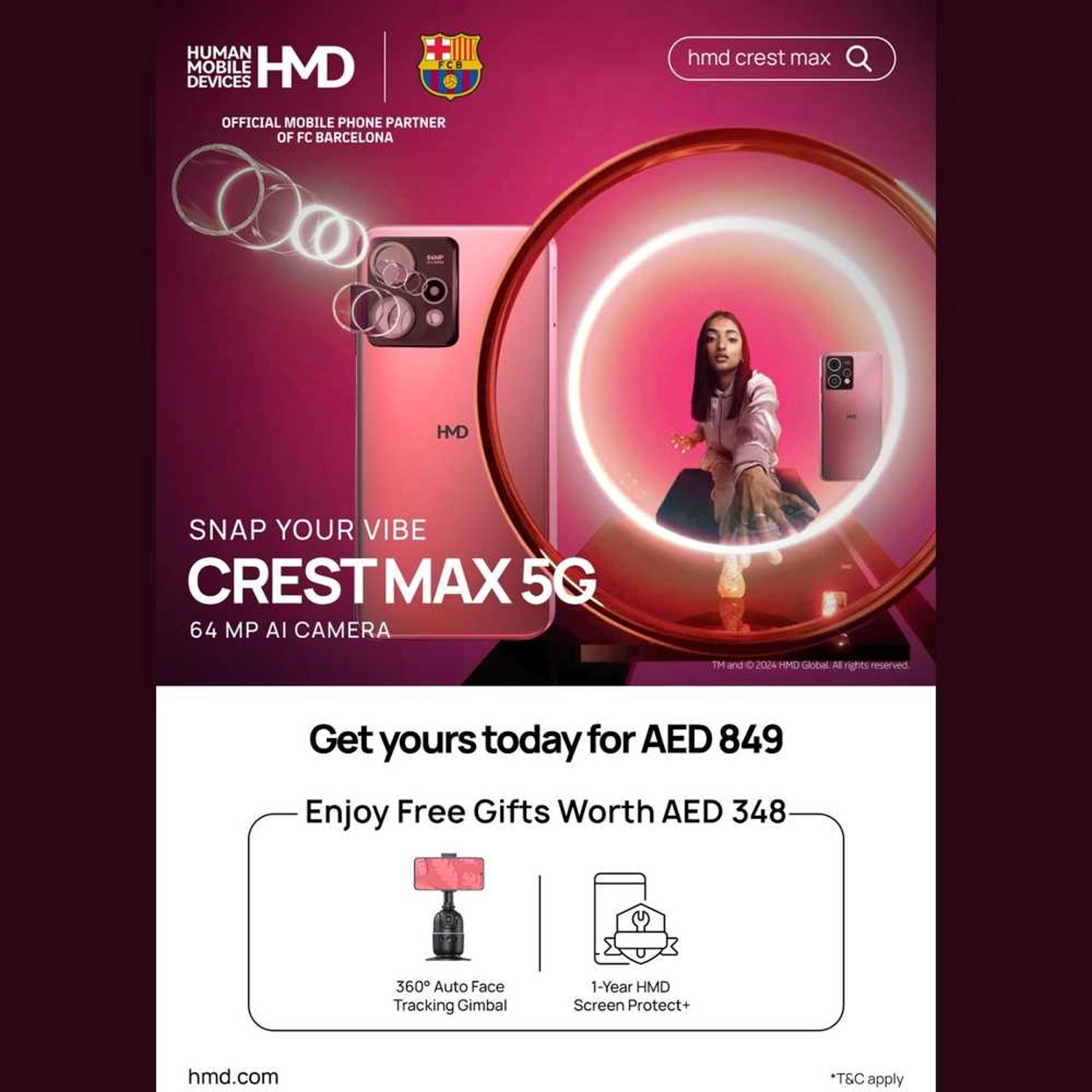 Crest Max 8GB 256GB