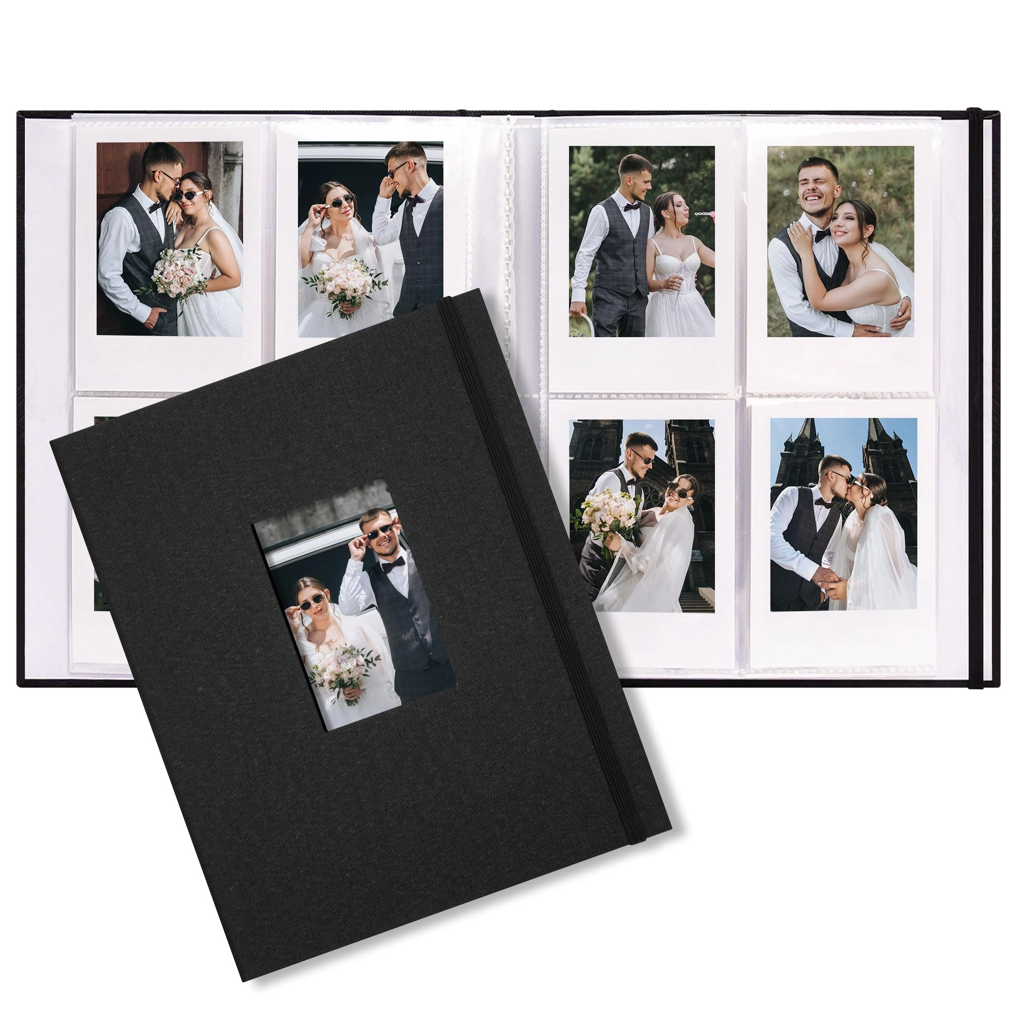 Vienrose Photo Album for Fujifilm Instax Mini - 208 Pockets - 2x3"