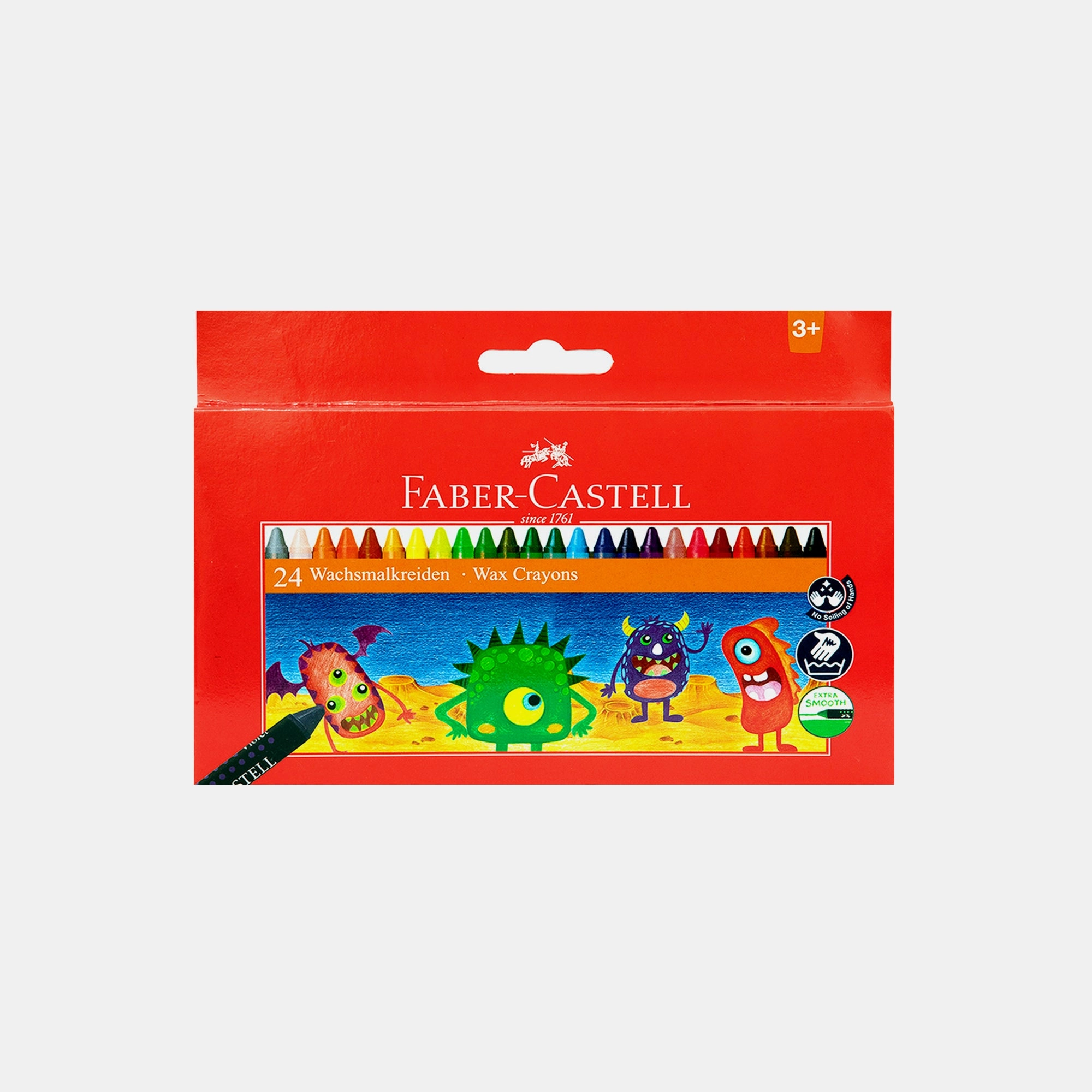 Faber-Castell Jumbo Wax Crayons - 24 piece(s)