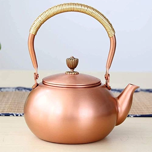 Cast Iron Teapot - copper 1200 milliliter