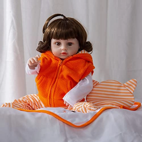 Reborn Baby Doll - 19 Inch Vinyl Girl