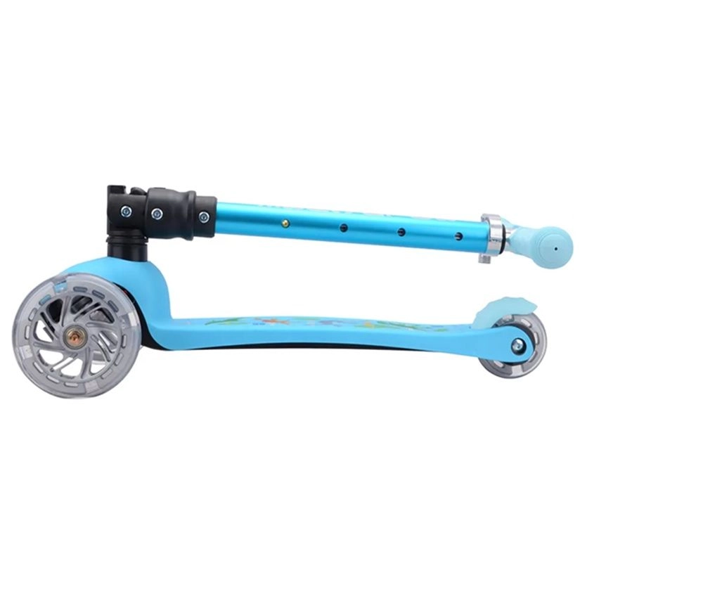 Teeny 3-Wheel Kick Scooter – LED Foldable