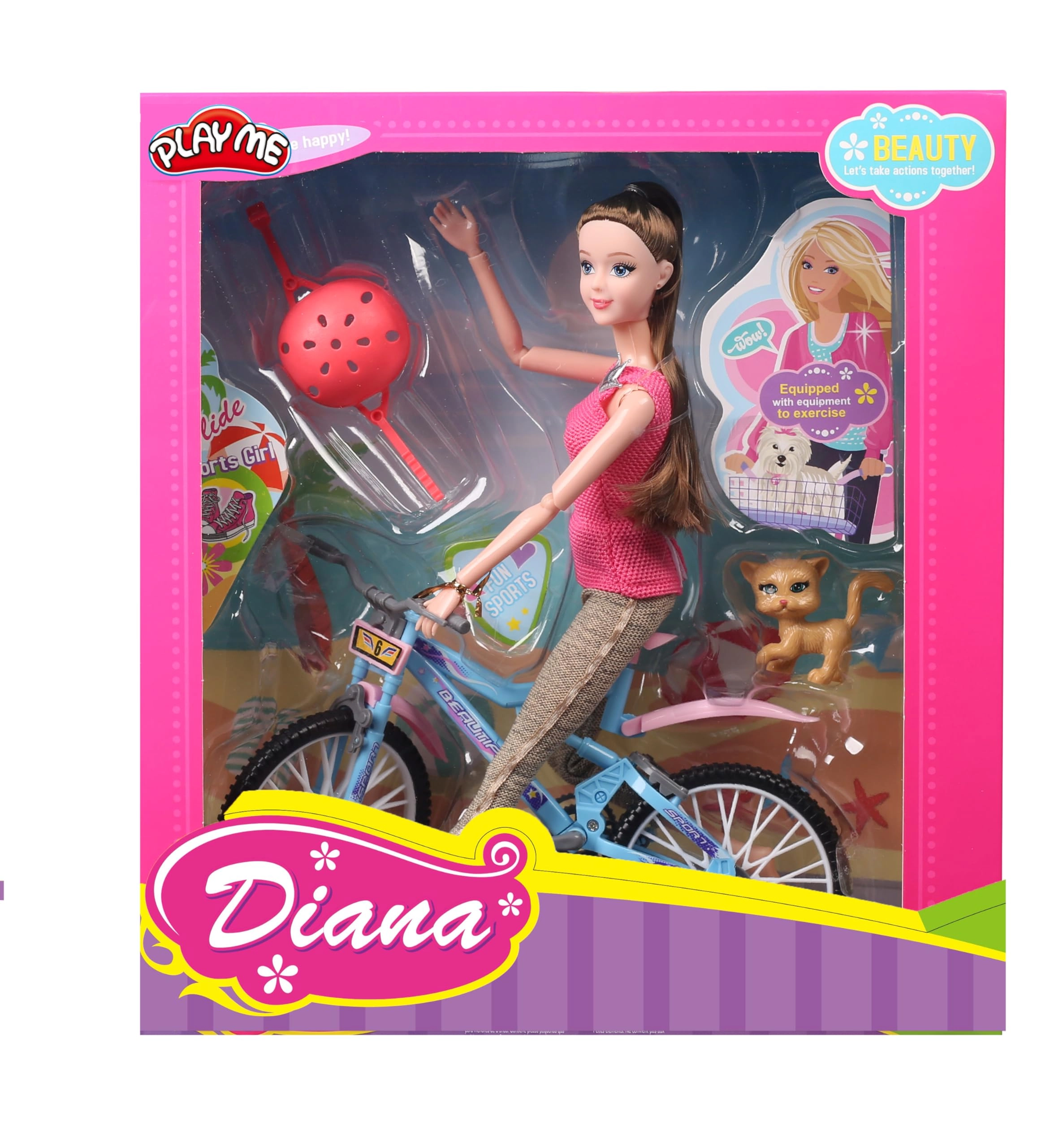 Diana Doll Set - Multicolor Boating