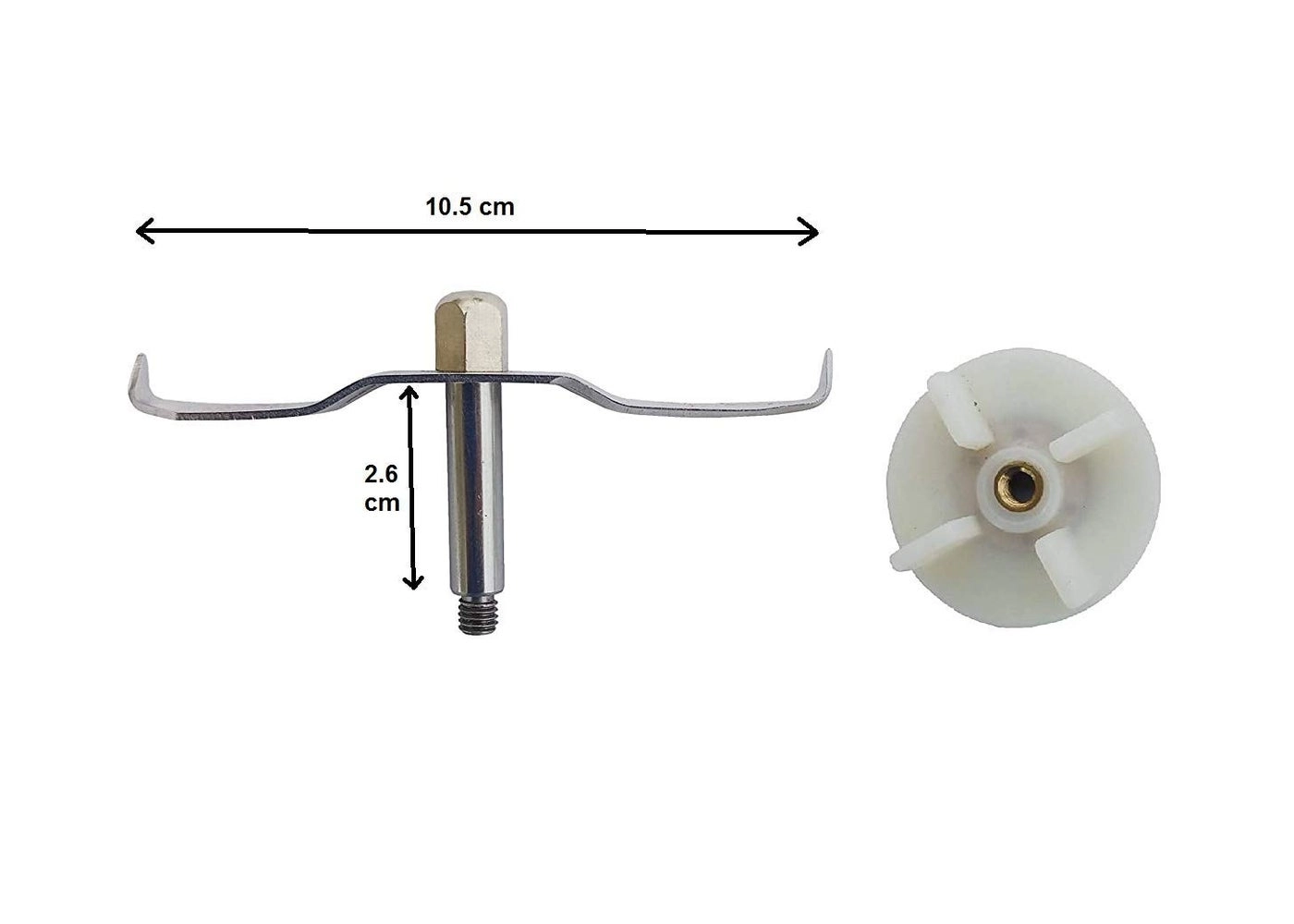 Mixer Grinder Blade Set - Coupler 1 Piece Set