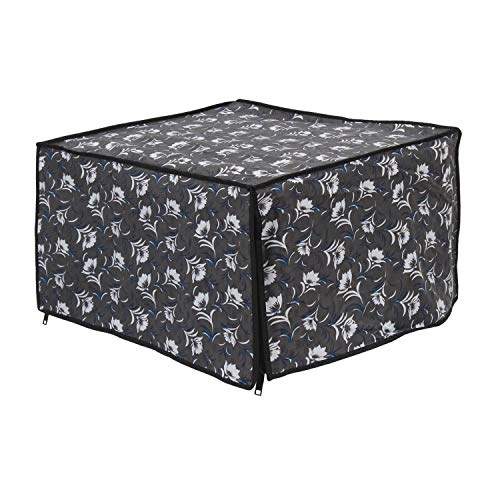 Microwave Oven Top Cover - 28L GREY WHITE FLOWER