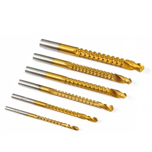 Saw Drill Bit Set - 3/4/5/6/6.5/8 mm