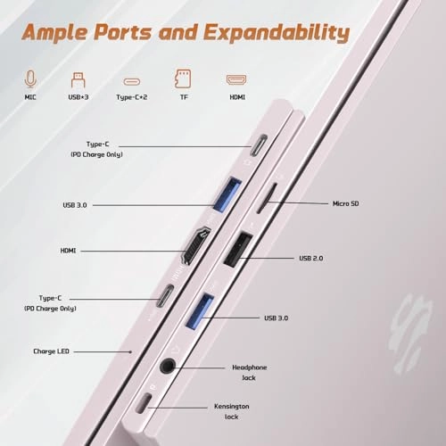 NIMO Student-Laptop N157 - 17.3'' N100 8GB DDR4 128GB SSD
