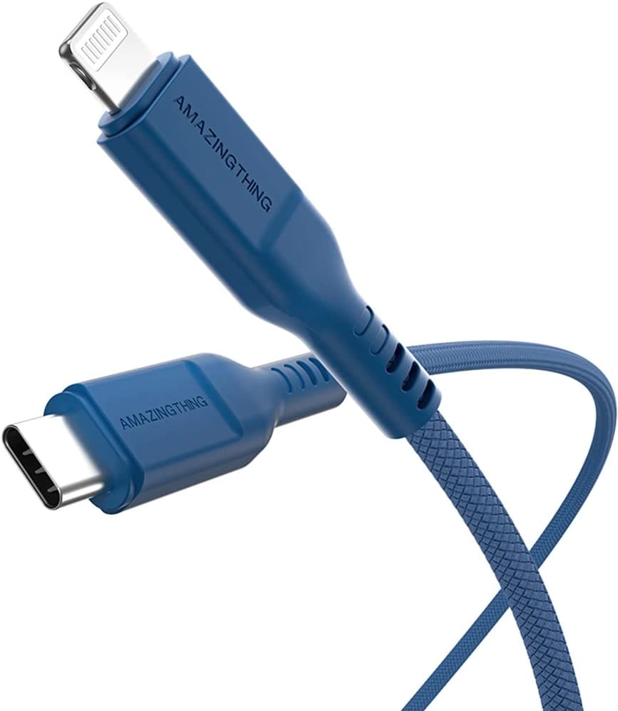 CasePro Thunder PRO Lightning to USB-C Fast Charge Cable 1.1m