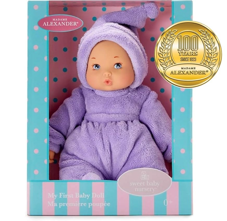 My First Lavender - 12 inch Light Skin Tone