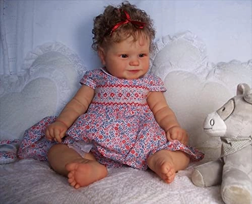 Maddie Reborn Baby Doll - 60 cm Realistic 3D Skin