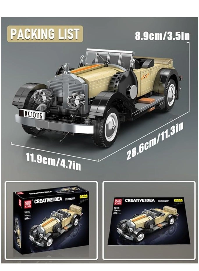 10115 Classic Vintage Car - 1:16 Scale 897 Pieces