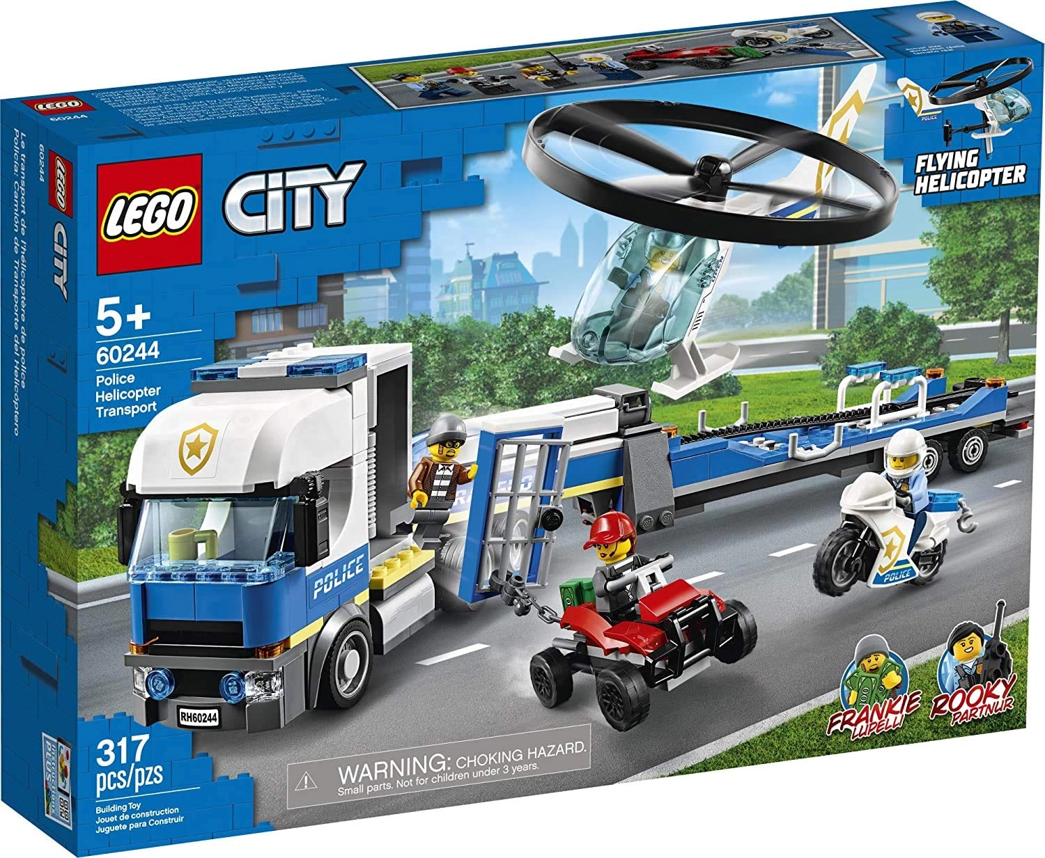 City Police Helicopter Chase (60243)