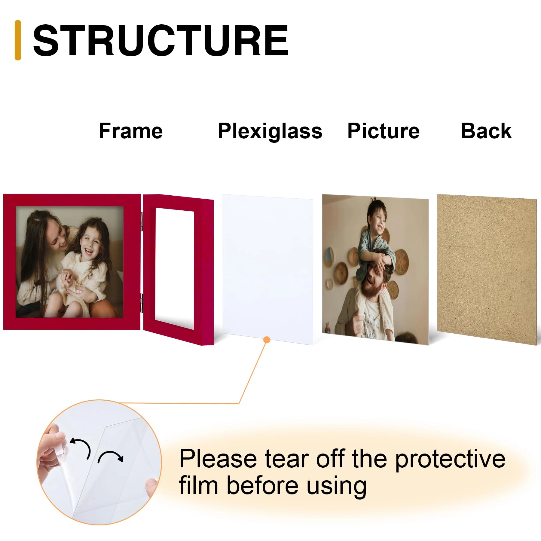 Double 6x4 Picture Frame