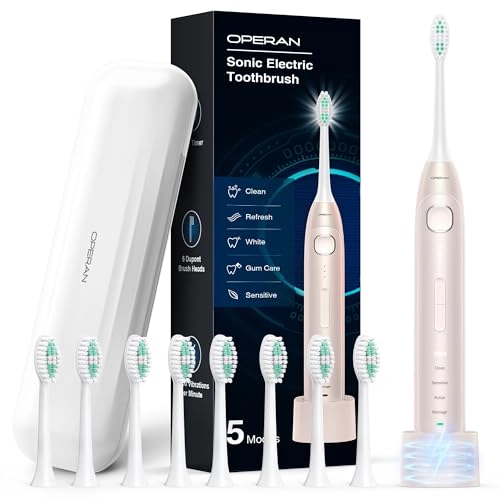 Electric Toothbrush - Rechargeable Sonic 5 Modes