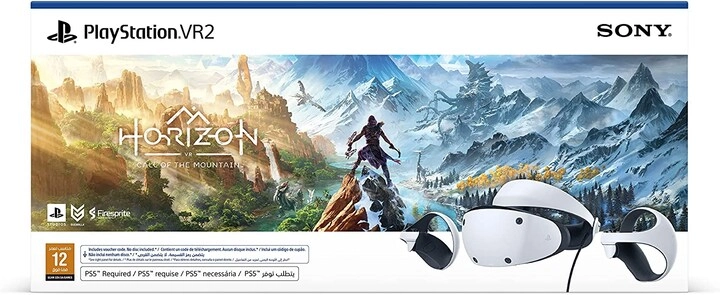 Kherajani Computers LLC PlayStation VR2 Virtual Reality Headset + Horizon Call Of The Mountain