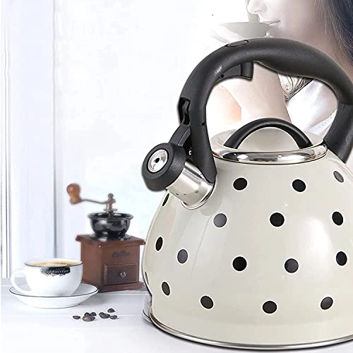 Whistling Teapots Camping CoffeeTea Kettle - 304 stainless steel 3L