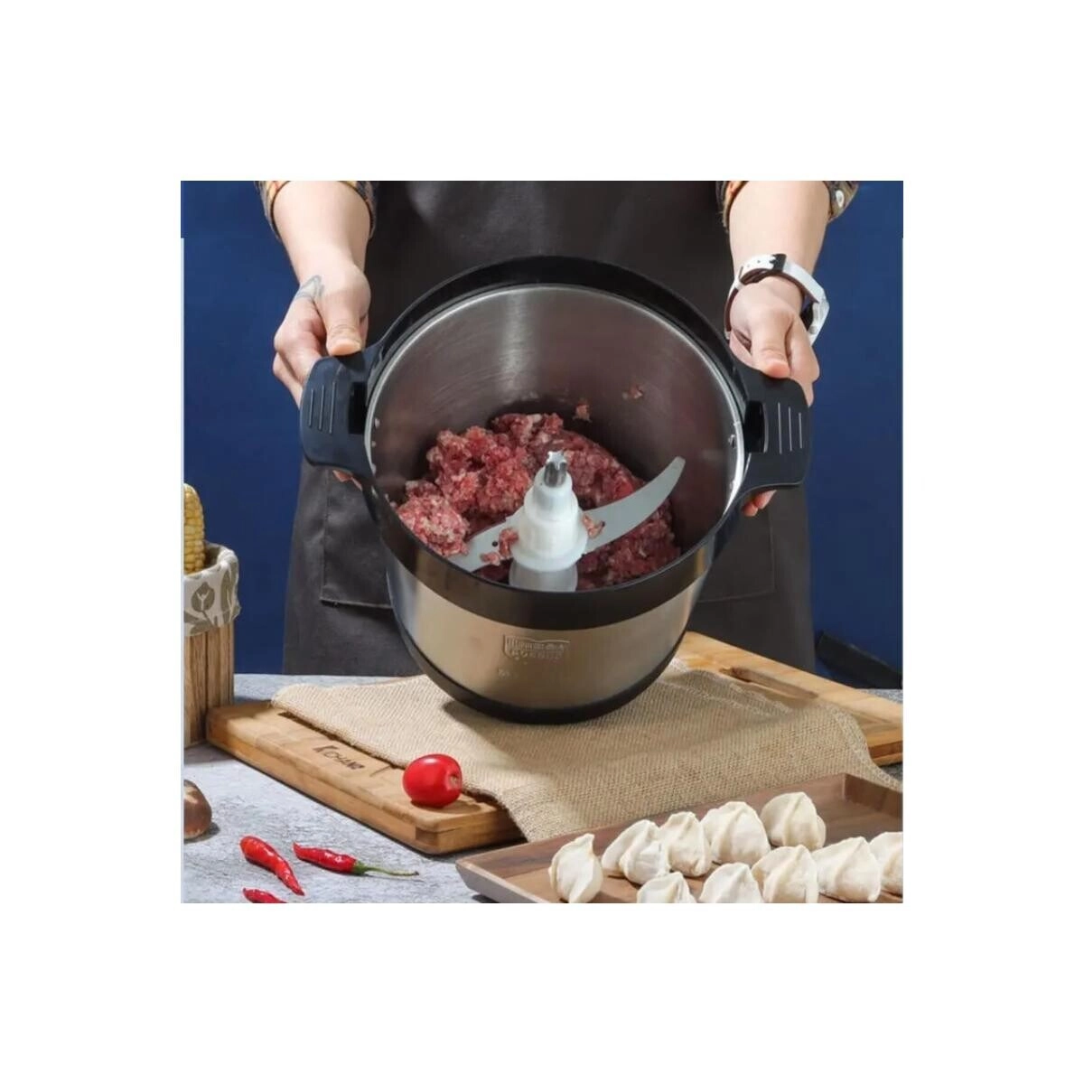 Meat Grinder - 6L Stainless Steel