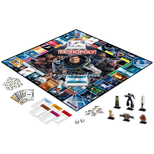 Monopoly: Disney and Pixar's Lightyear Edition - Board Game