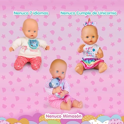 Mimoson Baby Doll - 42 cm soft body plush puppy Ages 3+