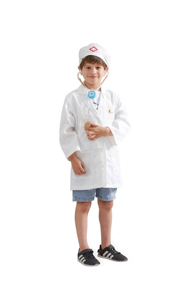 Little Doctor Uniform & Hat - 2 pcs (SW-44575)