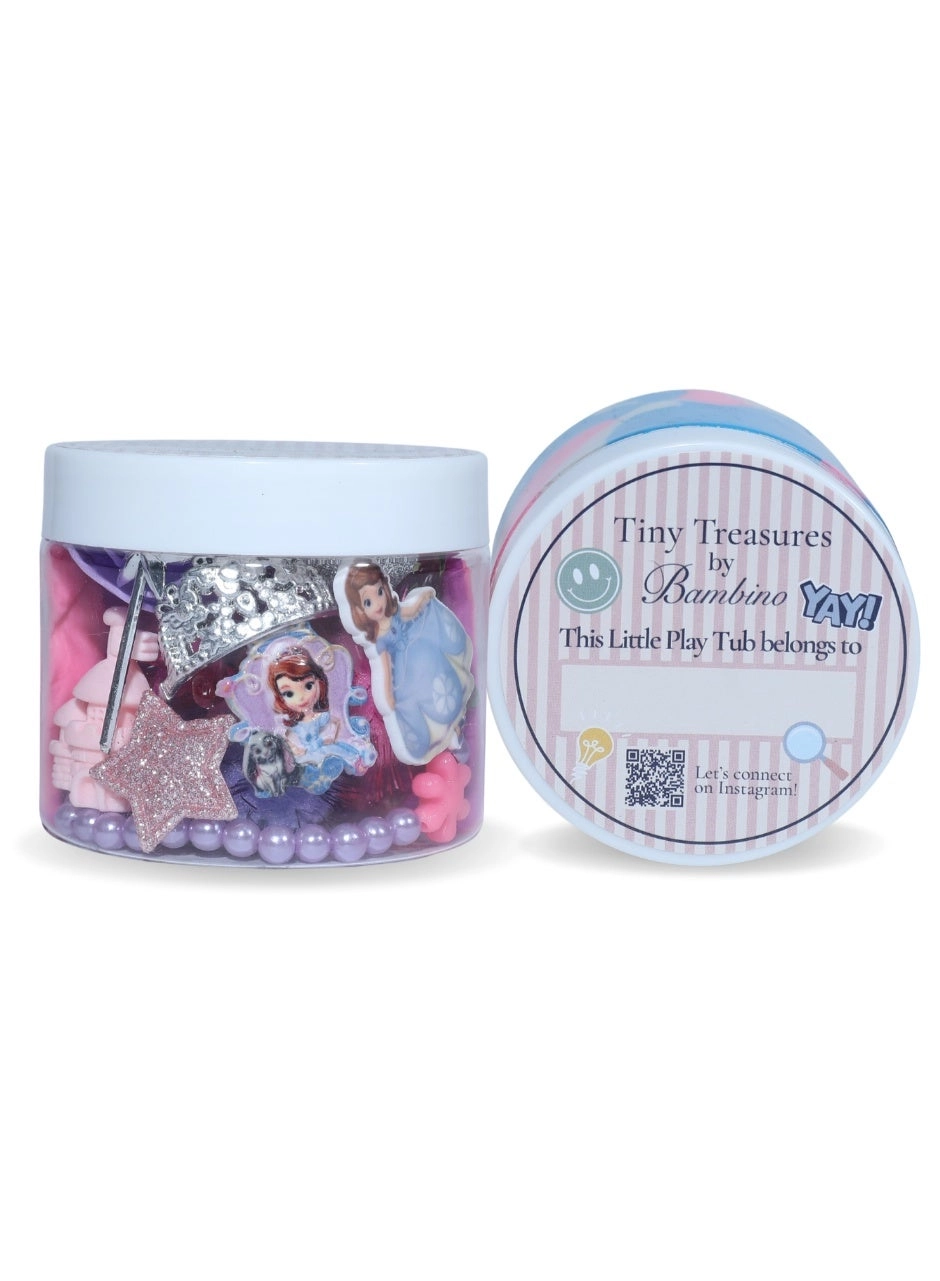 Tiny Treasures by Bambino Princess Sofia’s Royal Charm Sensory Tub