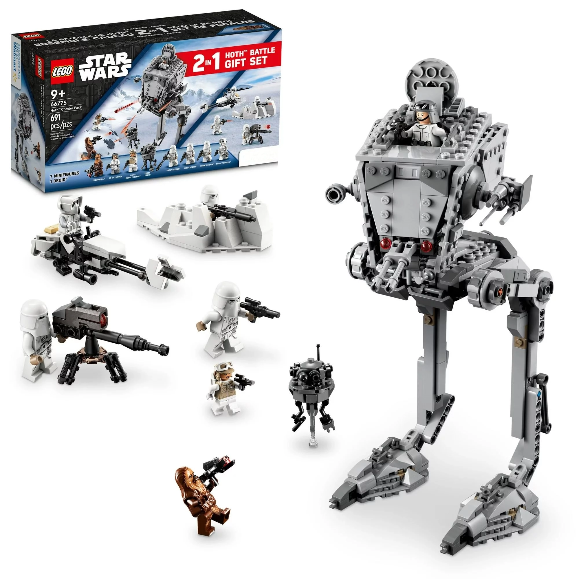 LEGO Star Wars Snowtrooper Battle Pack (75320) + Star Wars Hoth AT-ST (75322)
