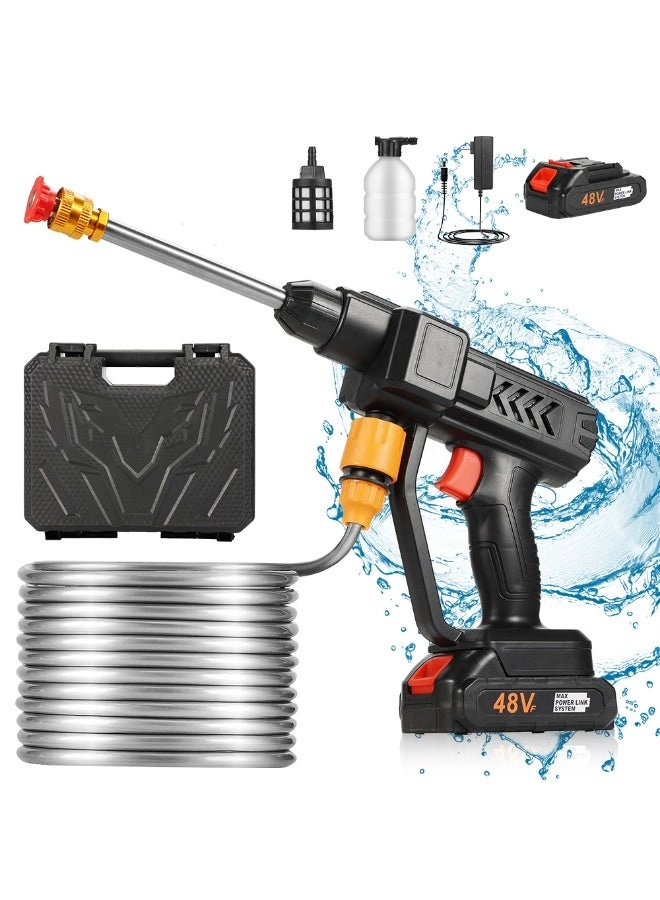48V Cordless Portable Pressure Washer
