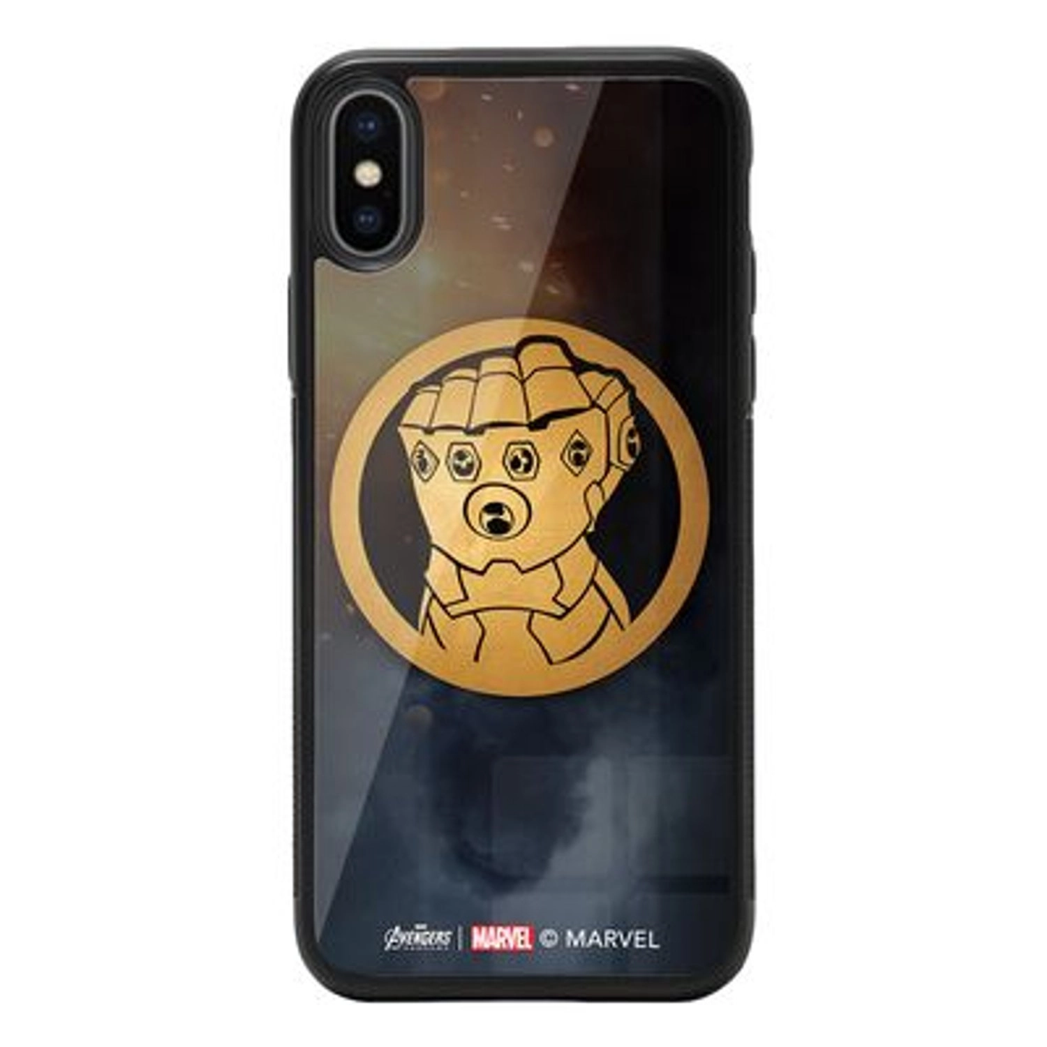 Wackylicious Infinity Gauntlet Back Case for iPhone XS