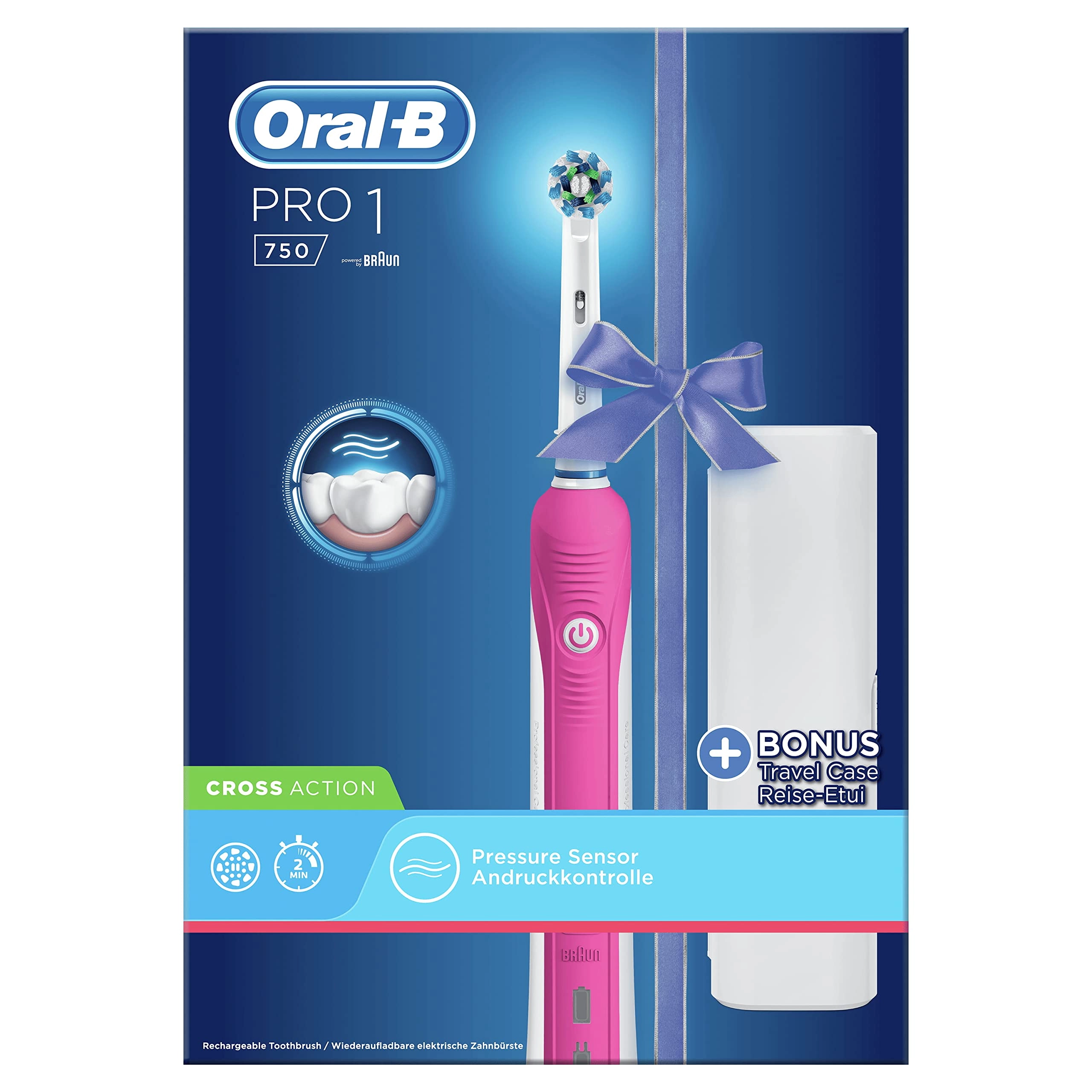 BB Pro 750 - Electric Toothbrush Pink