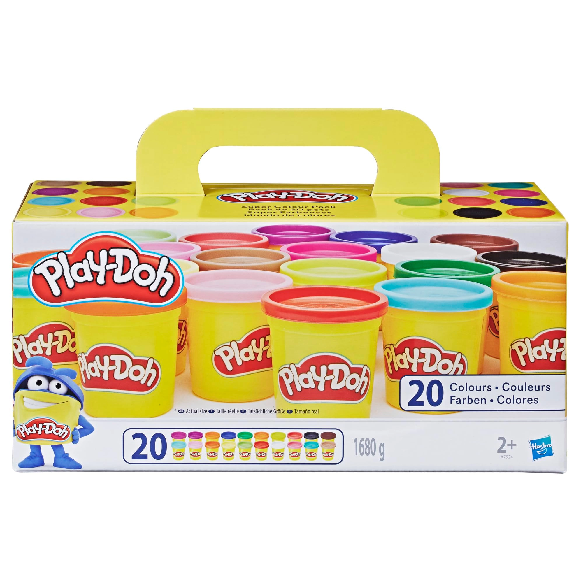 Hasbro Super Colour Pack - Clay 1.68 Kg 20 pcs.