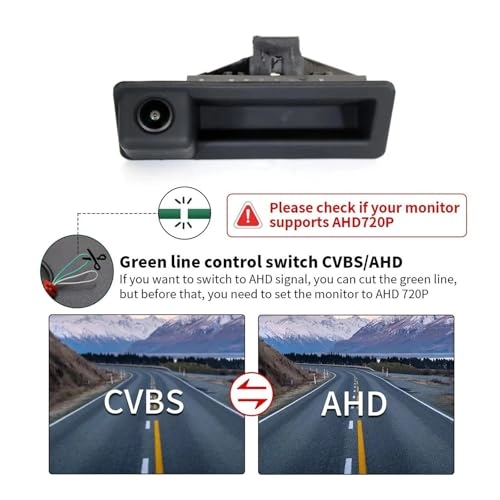 Rear View Parking Camera - Night Vision Wire