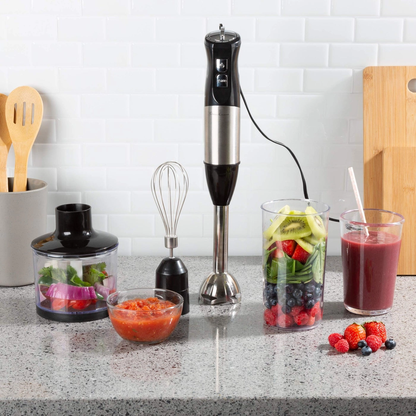 Classic Cuisine Immersion Blender4In1 - 32Oz