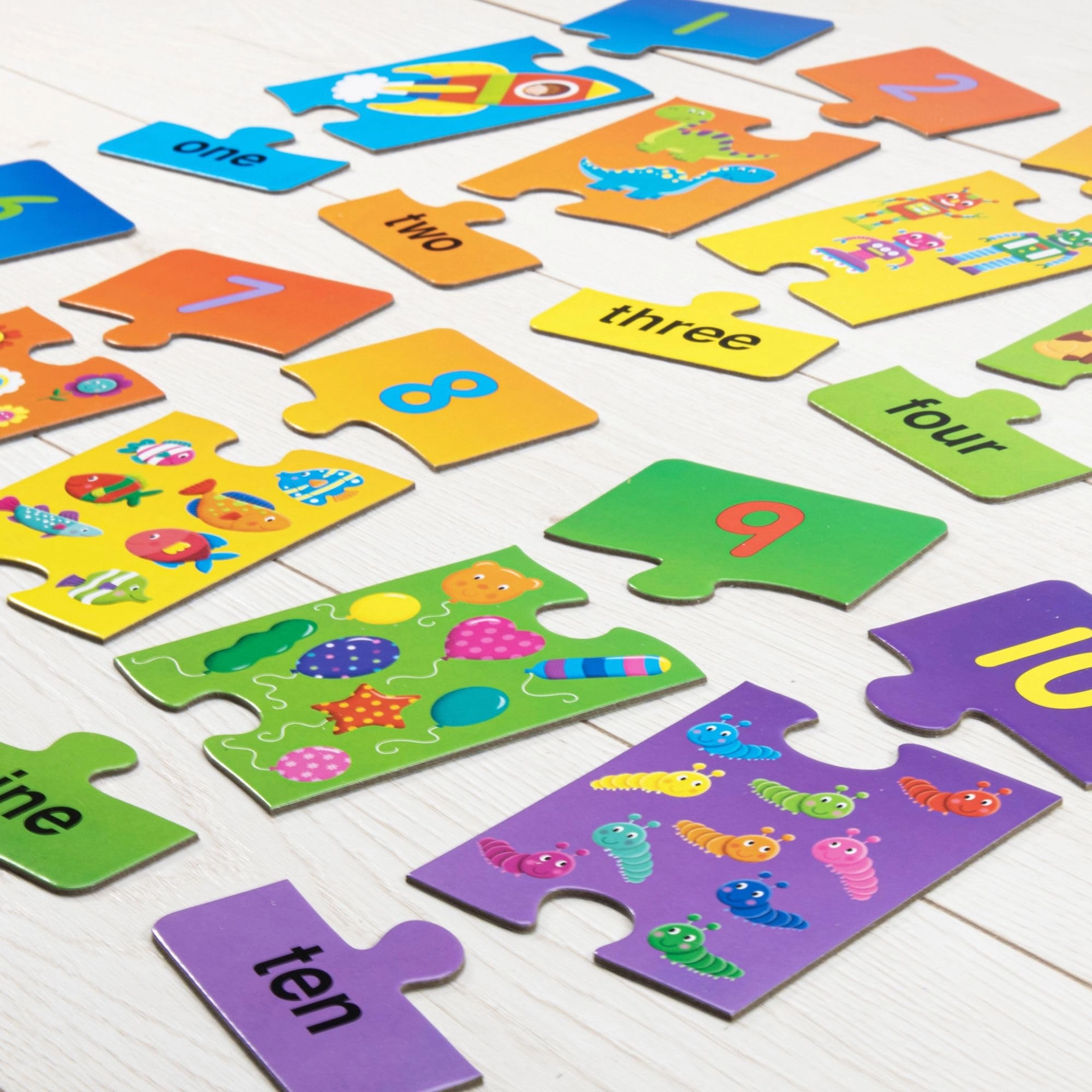 Number Puzzles - 3 Years Plus 3 pieces
