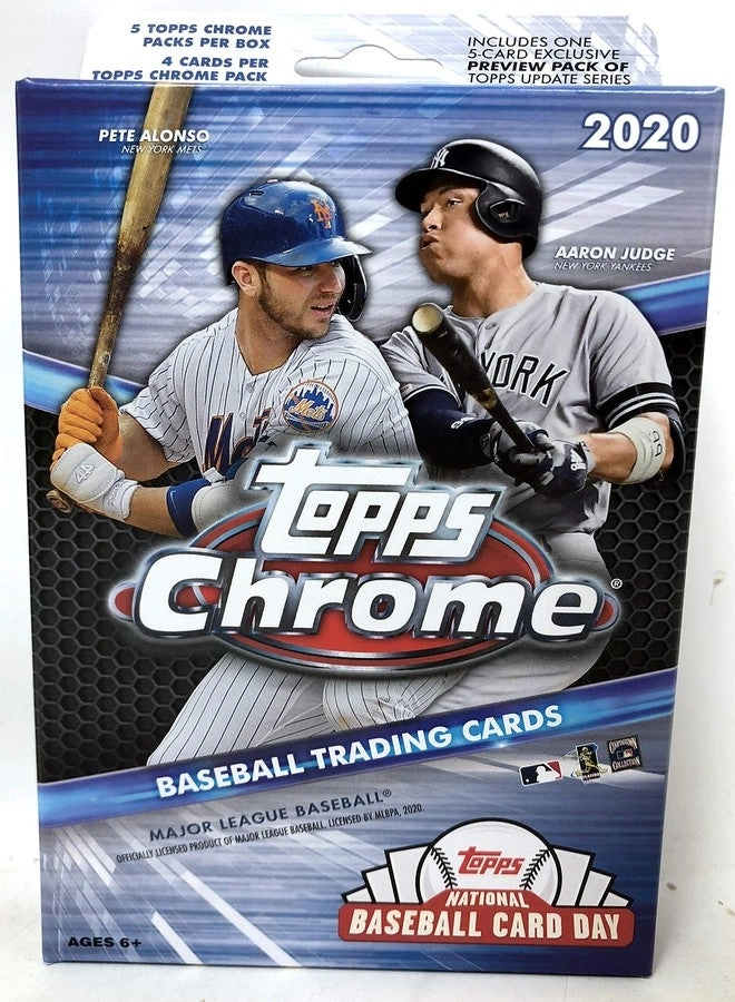 MLB Chrome Update Baseball Mega Box - 2020 7 Packs Per Box