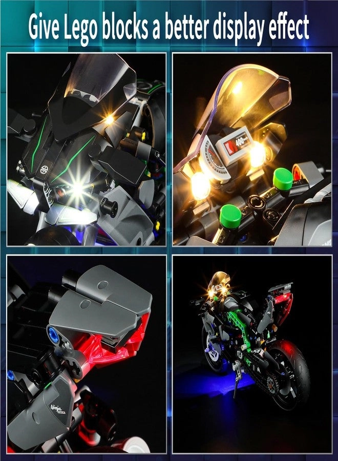 LED Light for LEGO 42170 Technic Kawasaki Ninja H2R Motorcycle Set