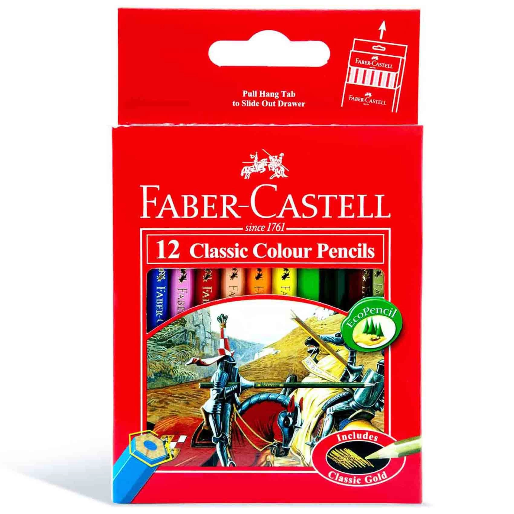 Classic Colour Pencils - 12