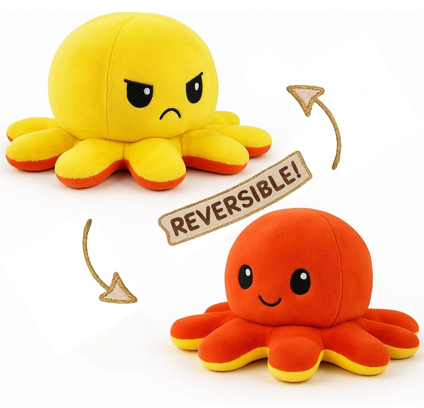 Magic Vault Reversible Octopus - 13 cm