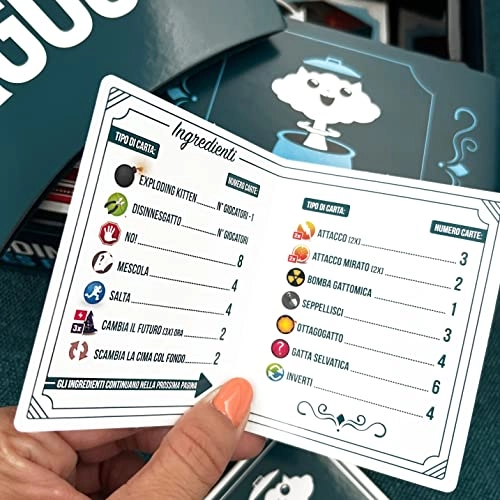 Exploding Kittens: Recipes for Disaster (Italian)