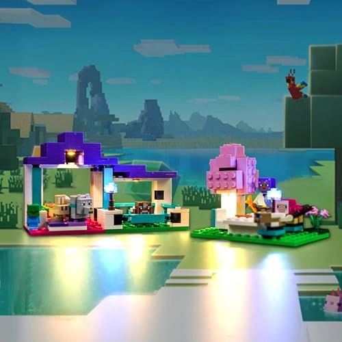 LED Light Set - Copper for LEGO Minecraft The Animal Sanctuary 21253 5V