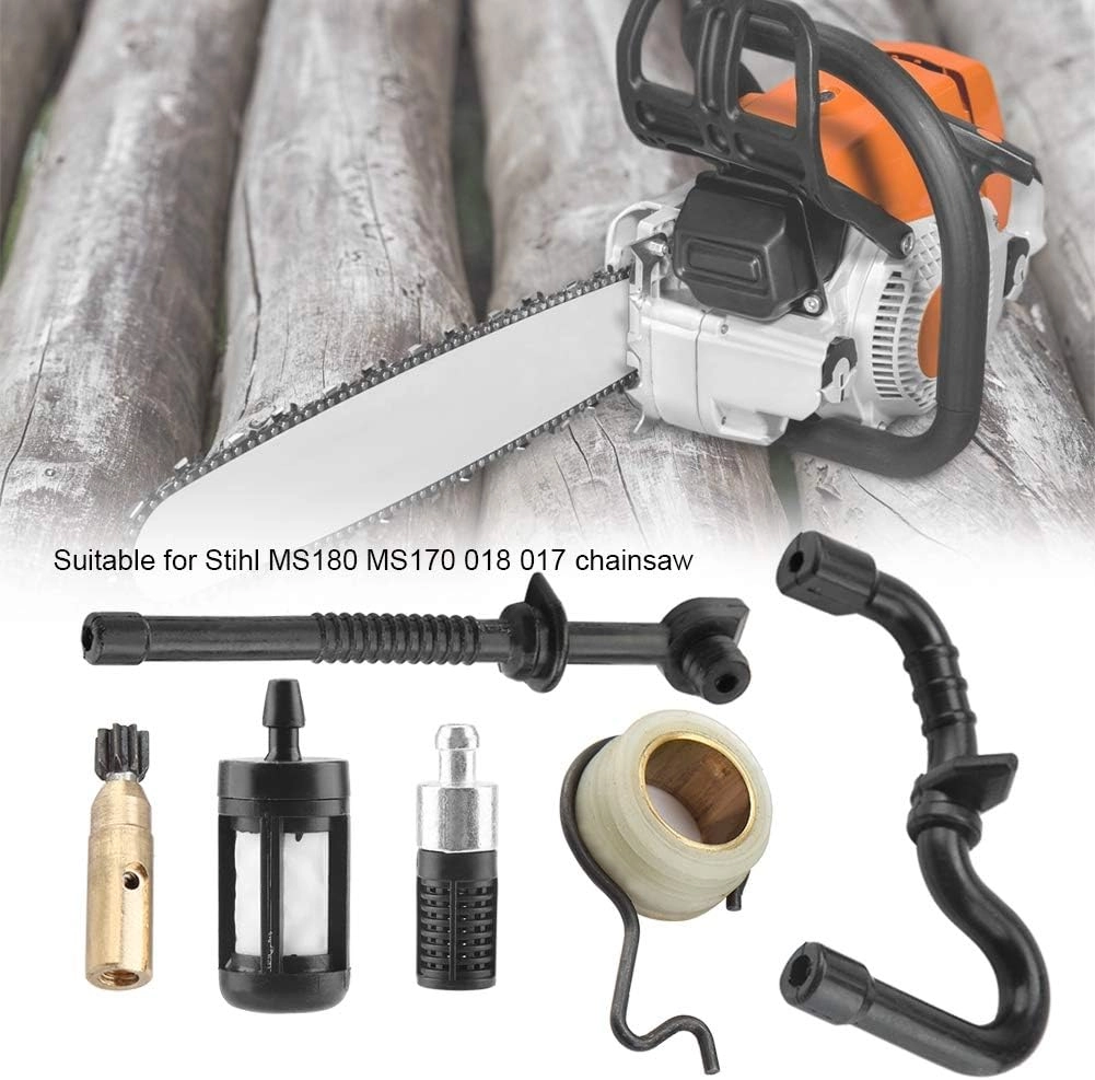 Worm Gear + Oil Pump + Oil Filter + Oil Line + Fuel Filter + Fuel Line