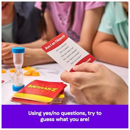 Hedbanz Core - 3rd Edition 6 Headbands 69 Picture Cards