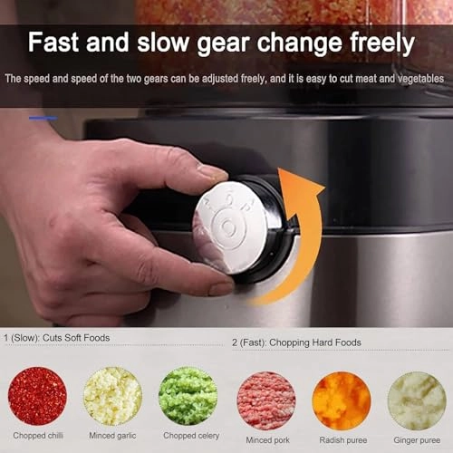 Electric Vegetable-Fruit Dicer - 5L 600W