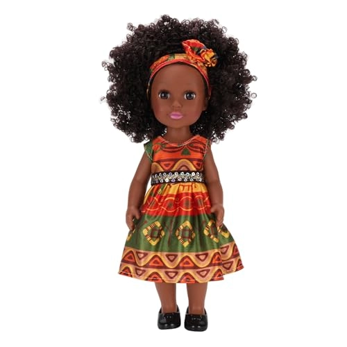 Fashion Doll - 14 Inch Plastic Afro Hair