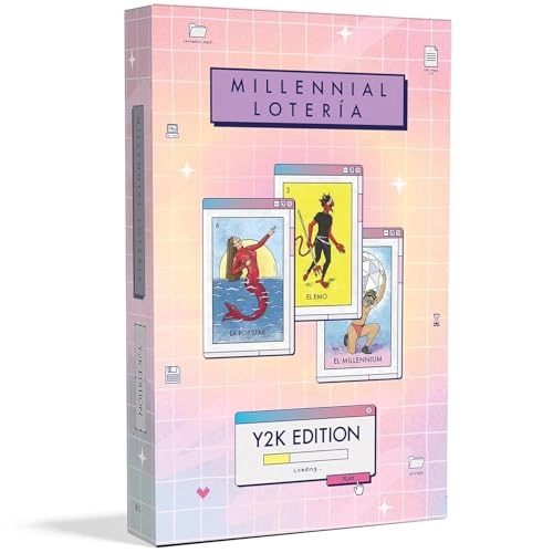 Millennial Loteria: Y2K Edition - 13 years and up English