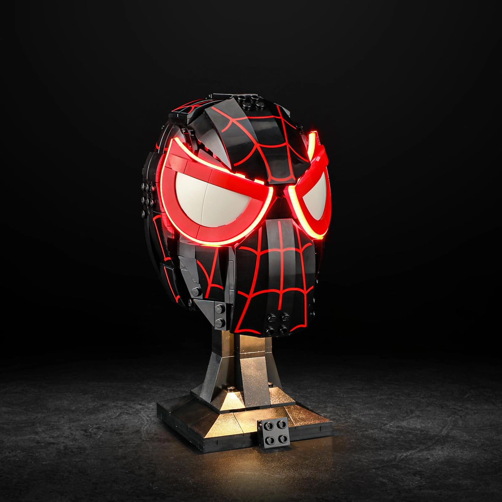 Vaodest Light for LEGO 76329 Miles Morales' Mask Set - Plastic Miles Morales' Mask Set