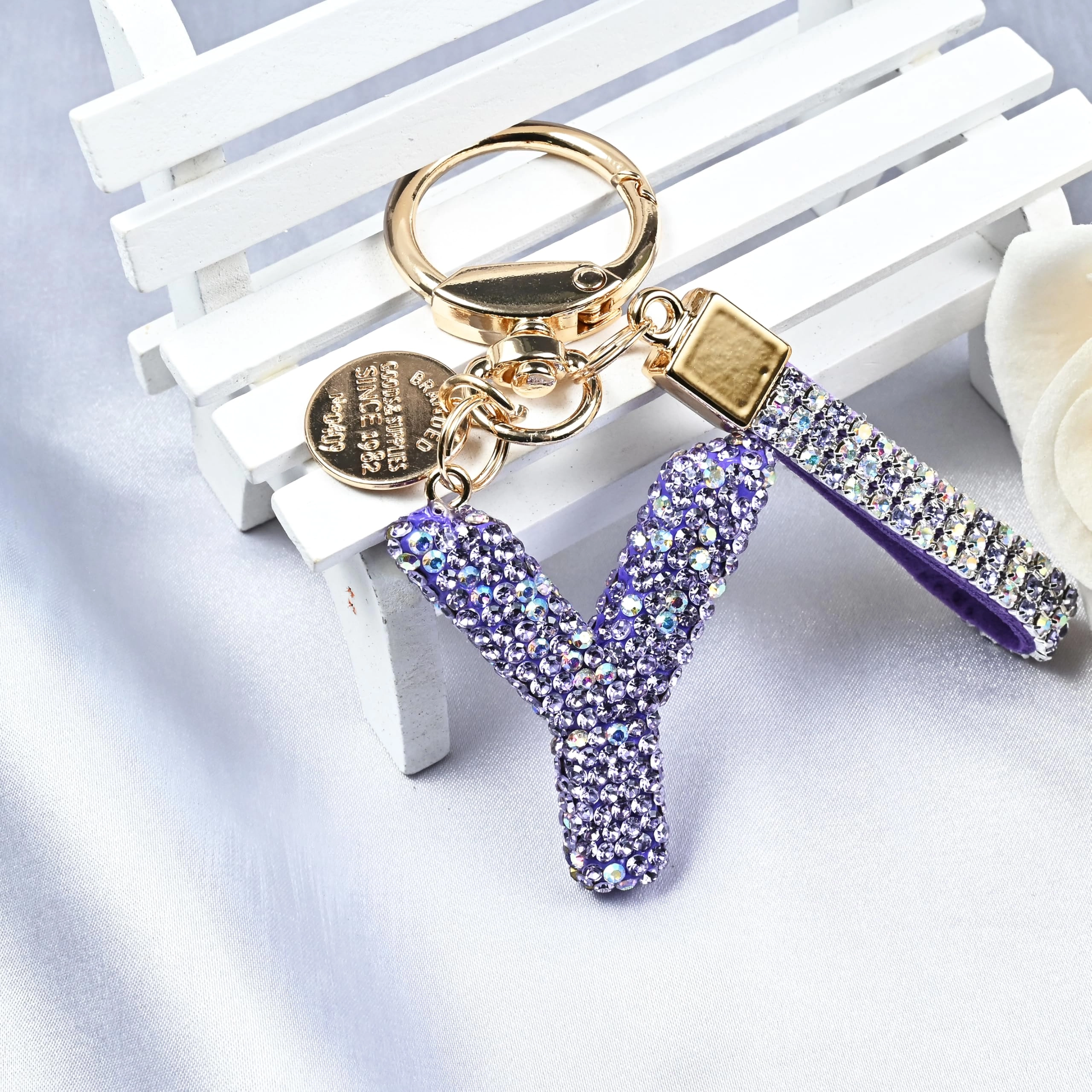 Initial Letter Keychain - Letter