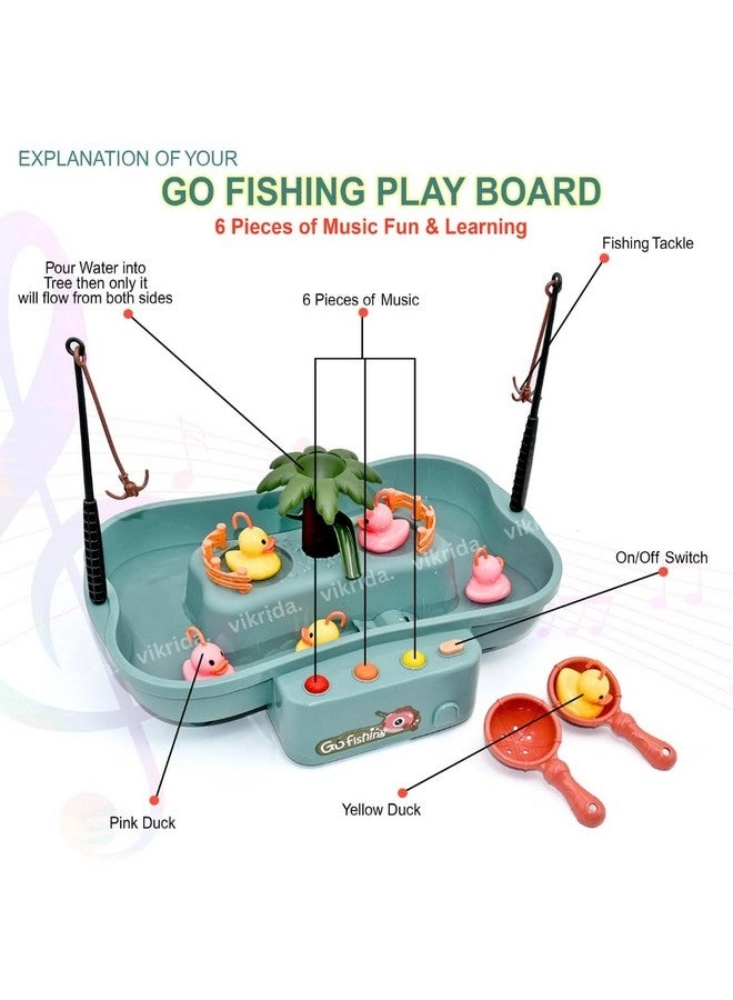 Fishing Game Play Toy Set - 2-6 years+