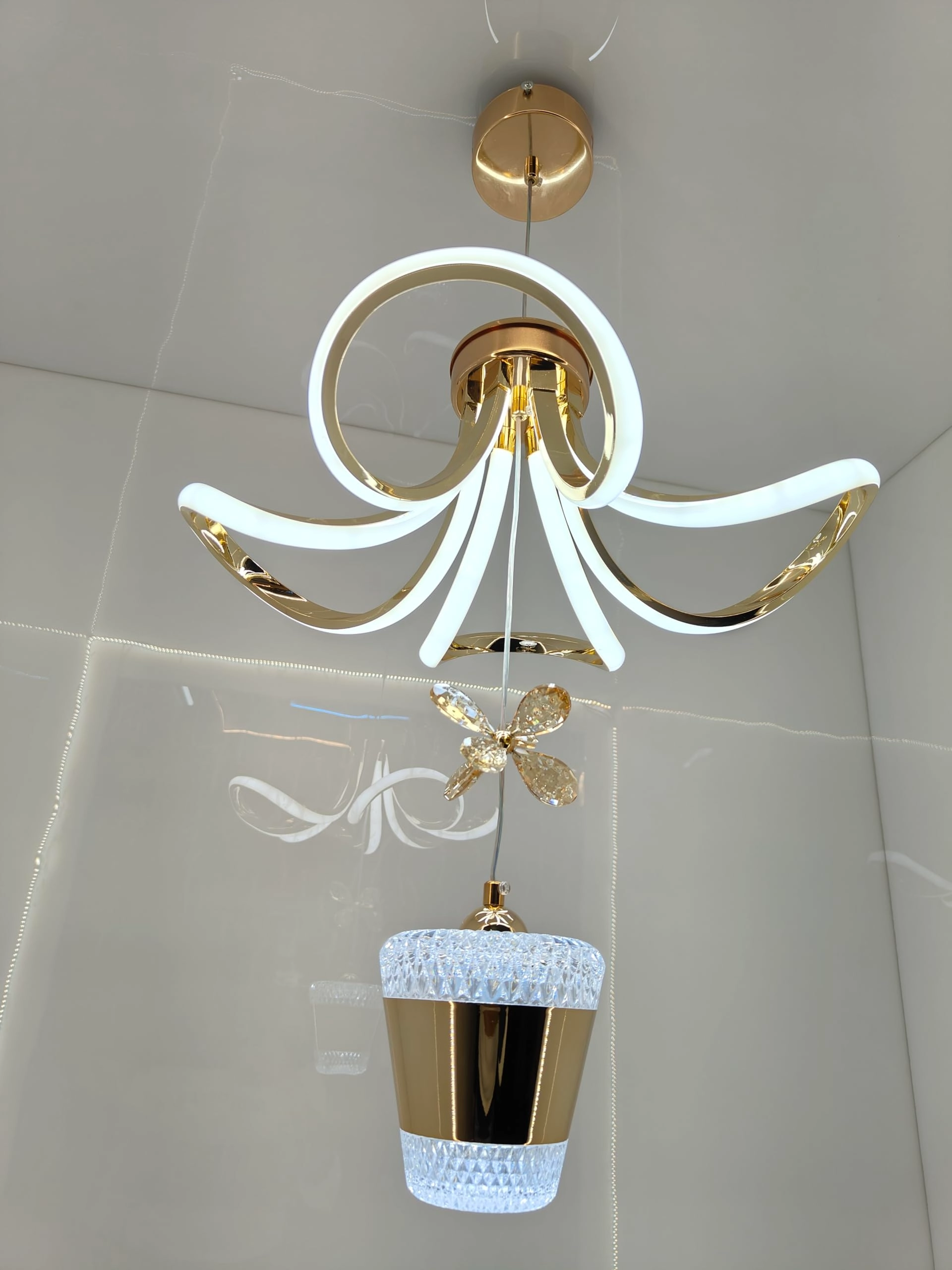 Modern LED Chandelier - Dimmable