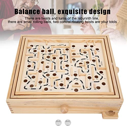 Wood Maze Game - 1 pieces